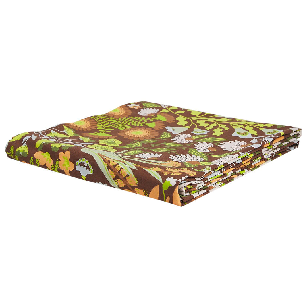Sage x Clare Sloane Cotton Fitted Sheet - Umber