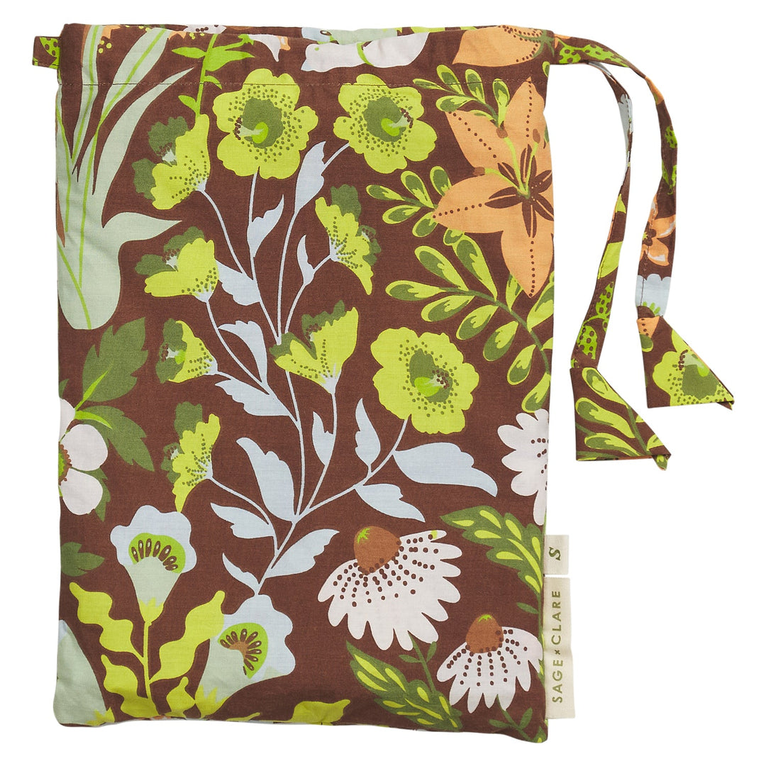 Sage x Clare Sloane Cotton Fitted Sheet - Umber