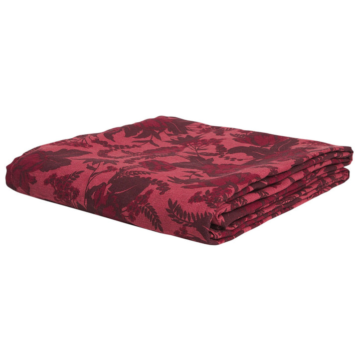 Sage x Clare Sierra Linen Fitted Sheet - Terracotta