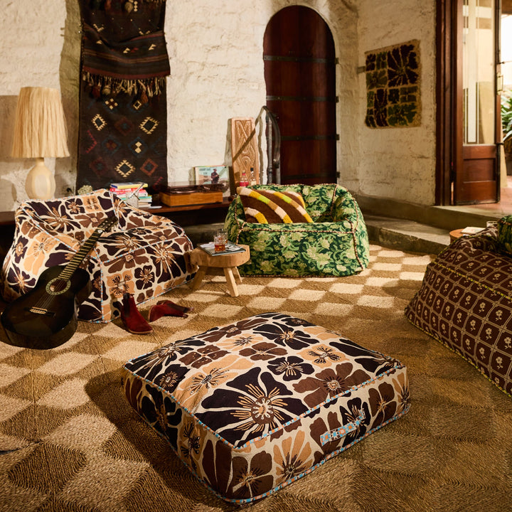Sage x Clare Jolene Jacquard Floor Cushion