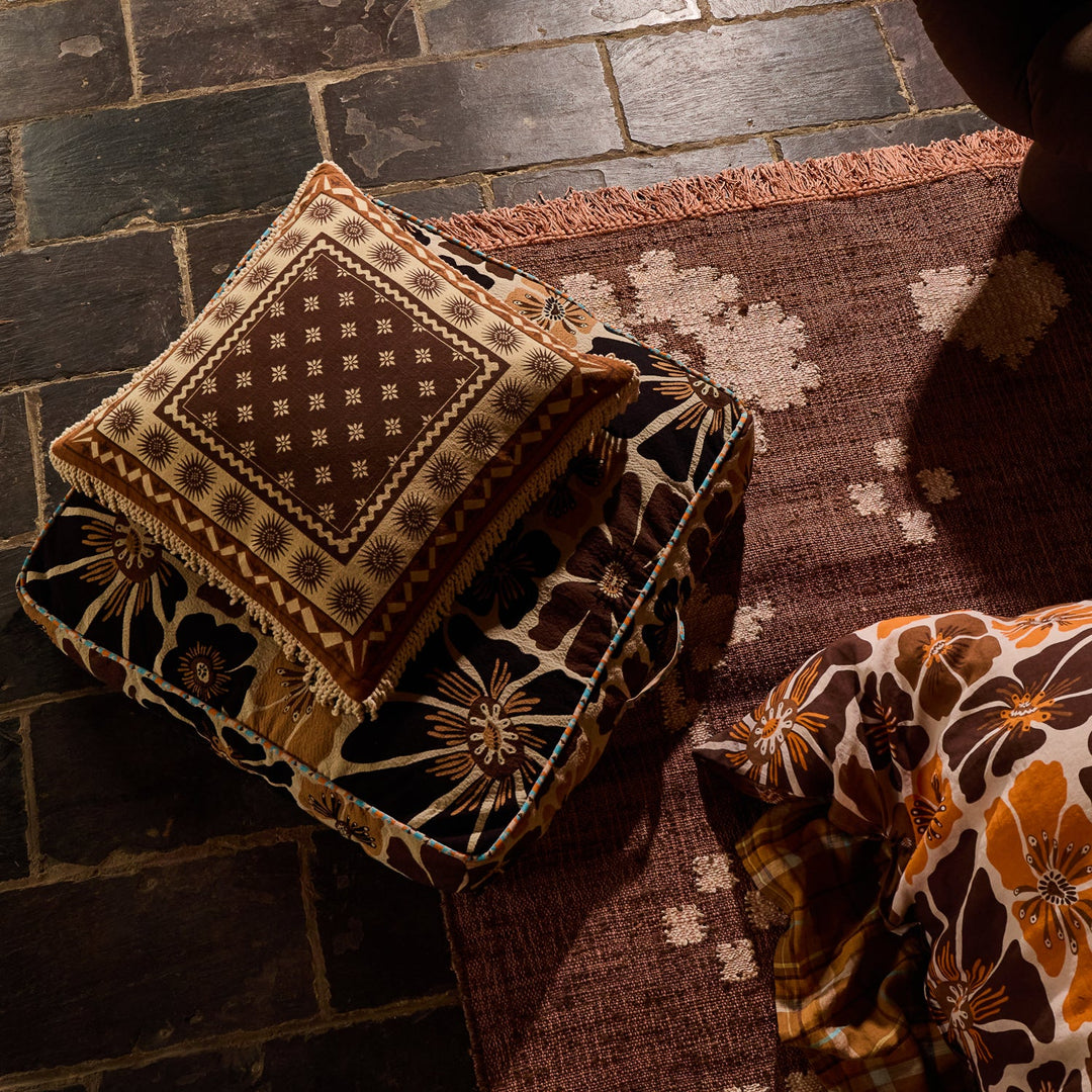 Sage x Clare Jolene Jacquard Floor Cushion