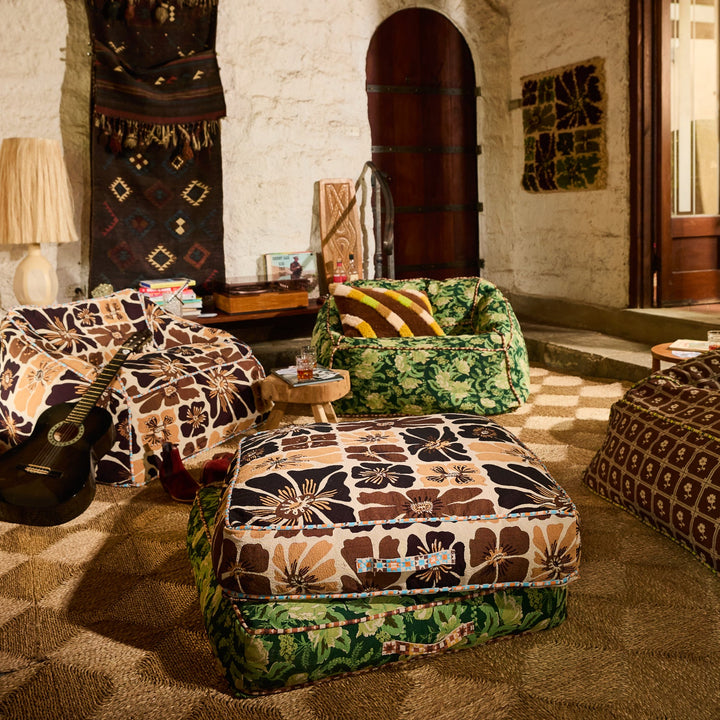 Sage x Clare Jolene Jacquard Floor Cushion