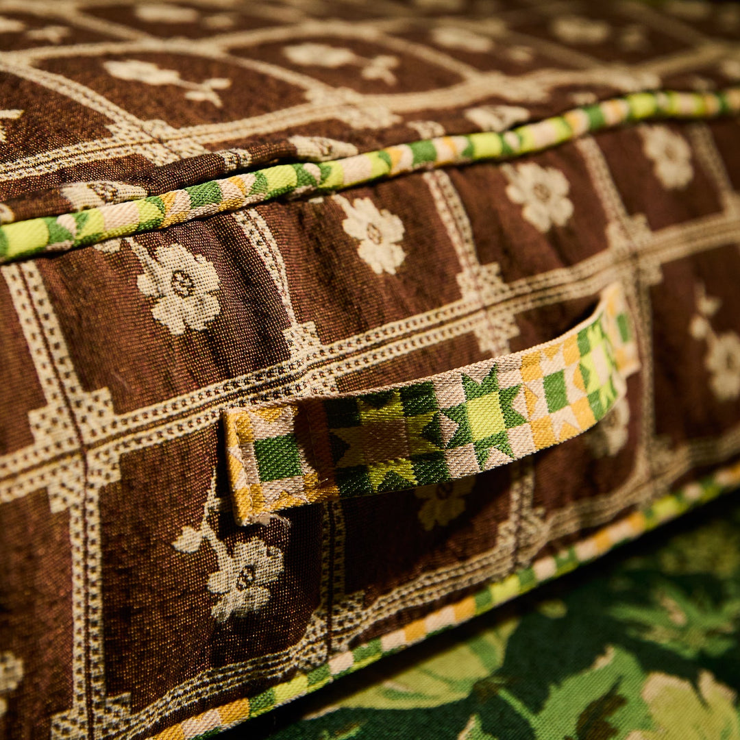 Sage x Clare Bonny Jacquard Floor Cushion