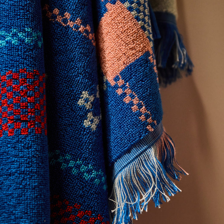 Sage x Clare Josephine Hand Towel - Blue Bell