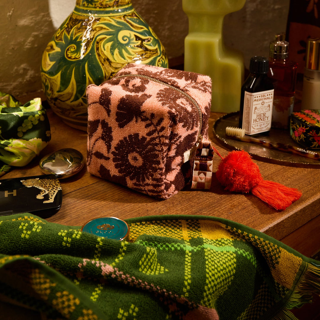 Sage x Clare Josephine Hand Towel - Hunter Green
