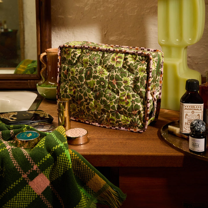 Sage x Clare Josephine Hand Towel - Hunter Green
