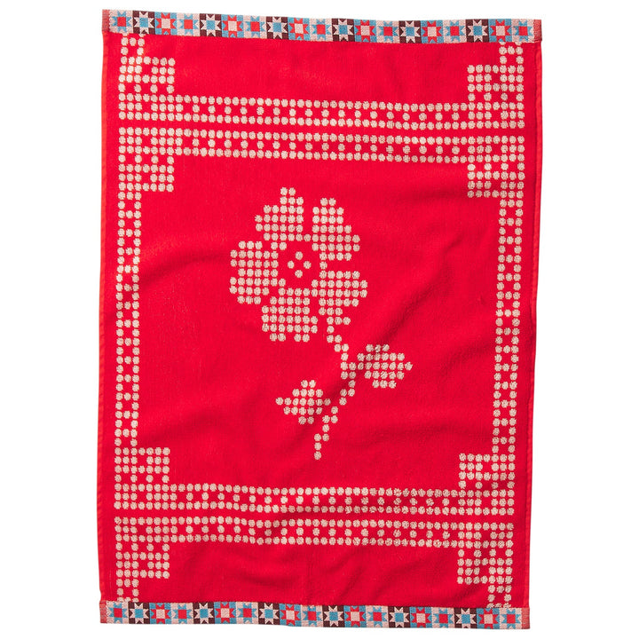 Sage x Clare Bonny Hand Towel - Poppy