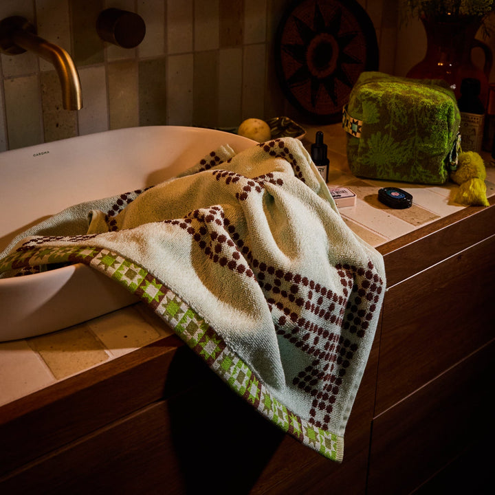Sage x Clare Bonny Hand Towel - Fluorite