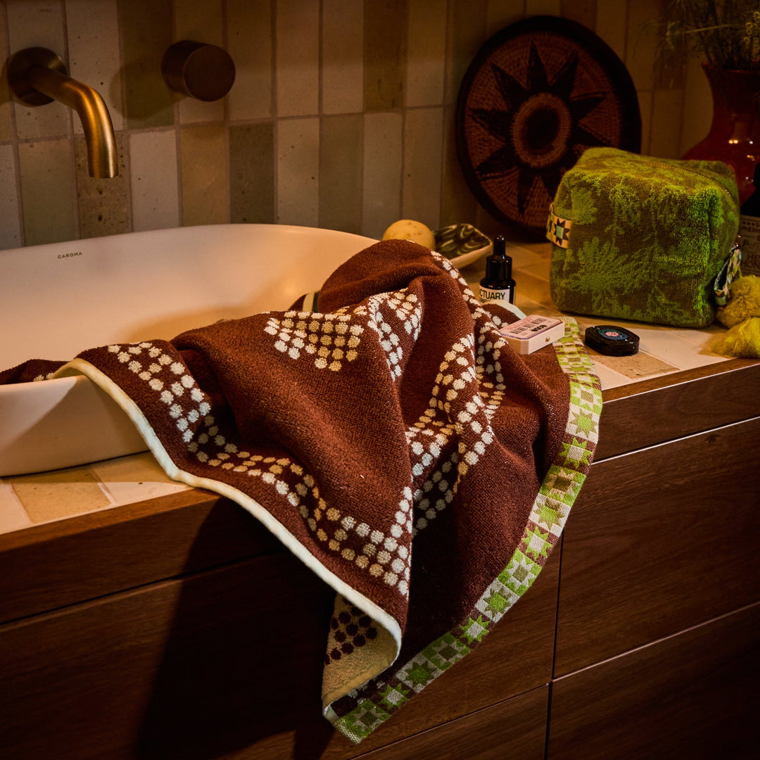Sage x Clare Bonny Hand Towel - Fluorite