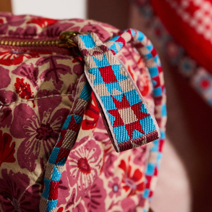 Sage x Clare Magnolia Makeup Bag - Poppy