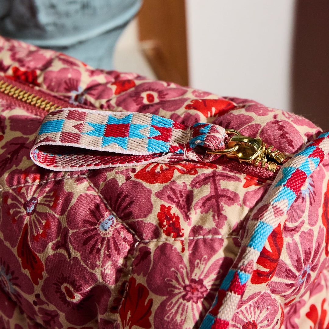 Sage x Clare Magnolia Makeup Bag - Poppy