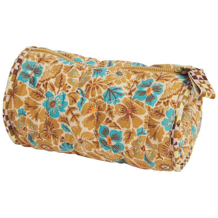 Sage x Clare Magnolia Makeup Bag - Turquoise