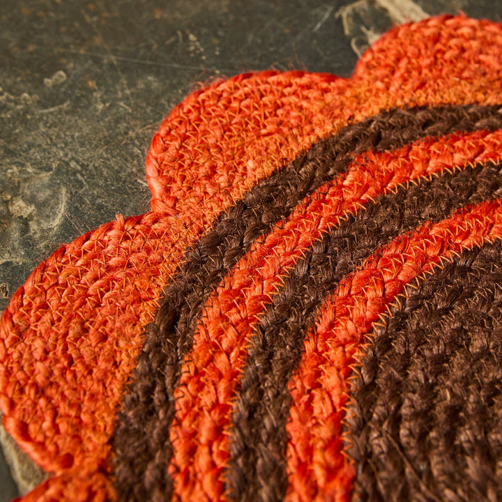 Sage x Clare Mavis Jute Mat - Umber