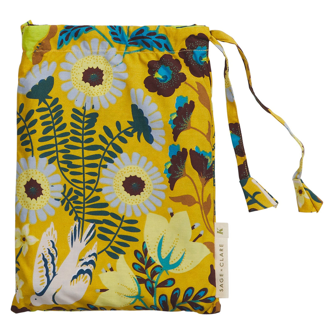 Sage x Clare Sloane Cotton Pillowcase Set - Ochre