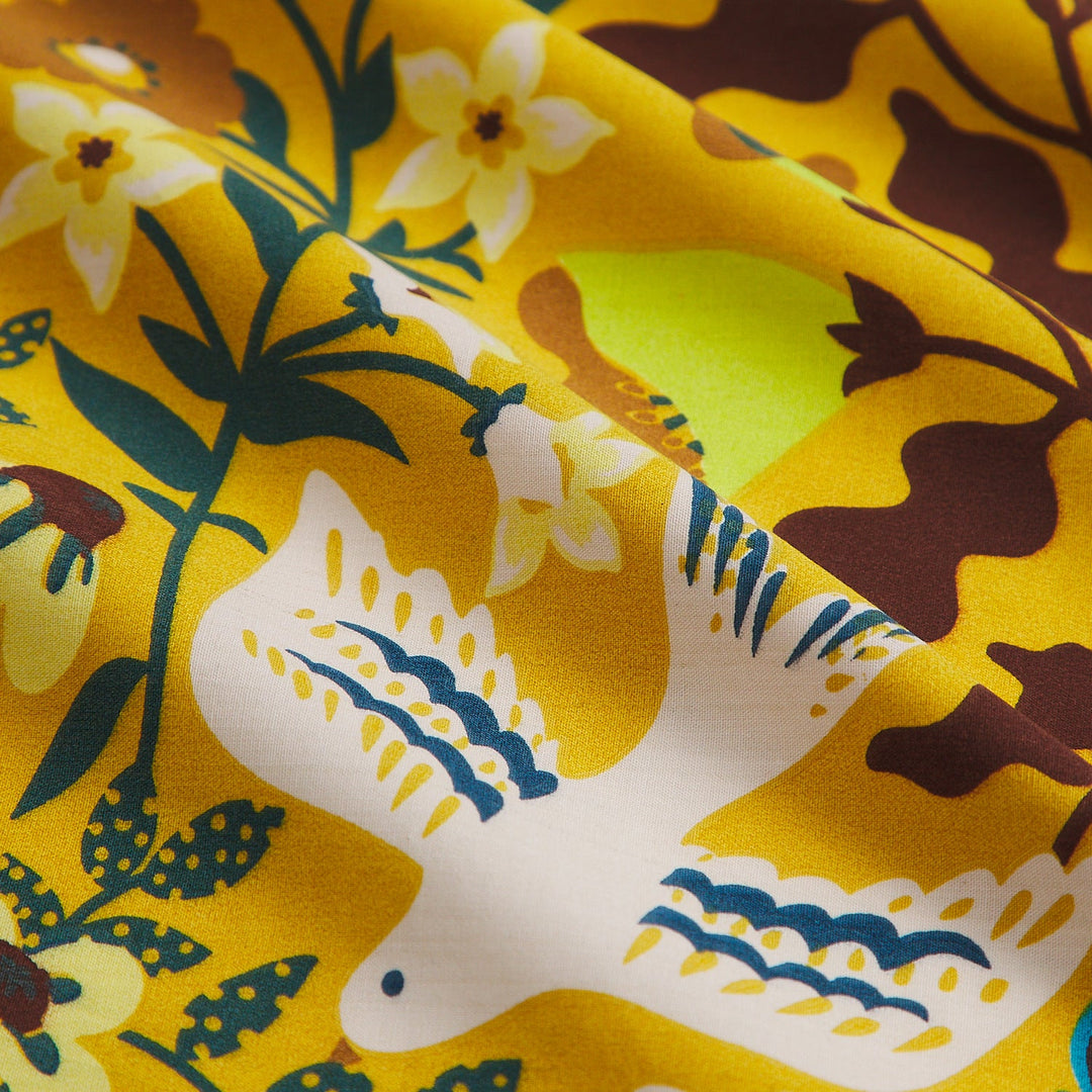 Sage x Clare Sloane Cotton Pillowcase Set - Ochre