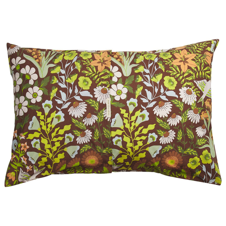 Sage x Clare Sloane Cotton Pillowcase Set - Umber