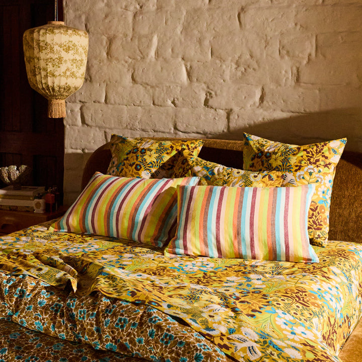 Sage x Clare Tilda Linen Pillowcase Set