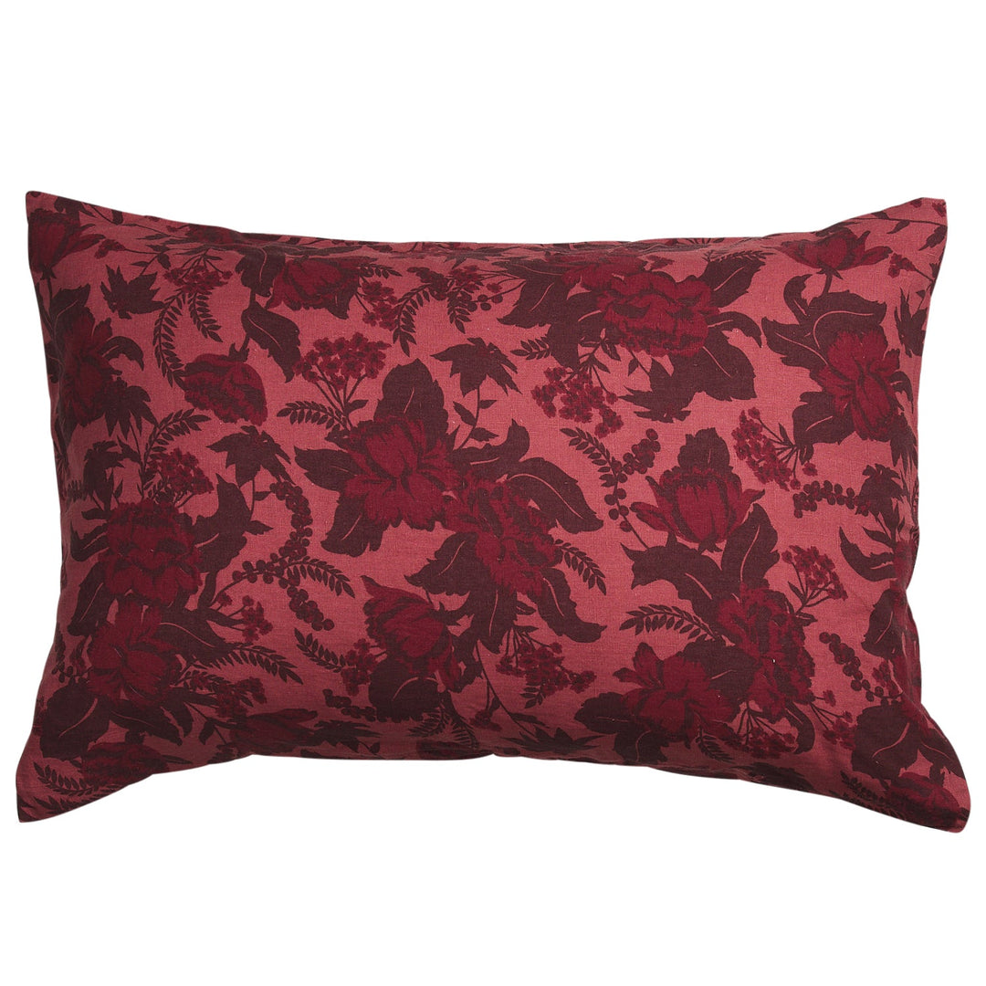 Sage x Clare Sierra Linen Pillowcase Set - Terracotta