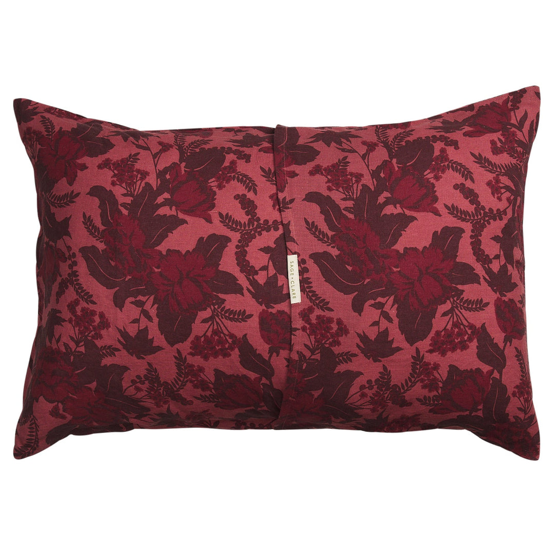 Sage x Clare Sierra Linen Pillowcase Set - Terracotta