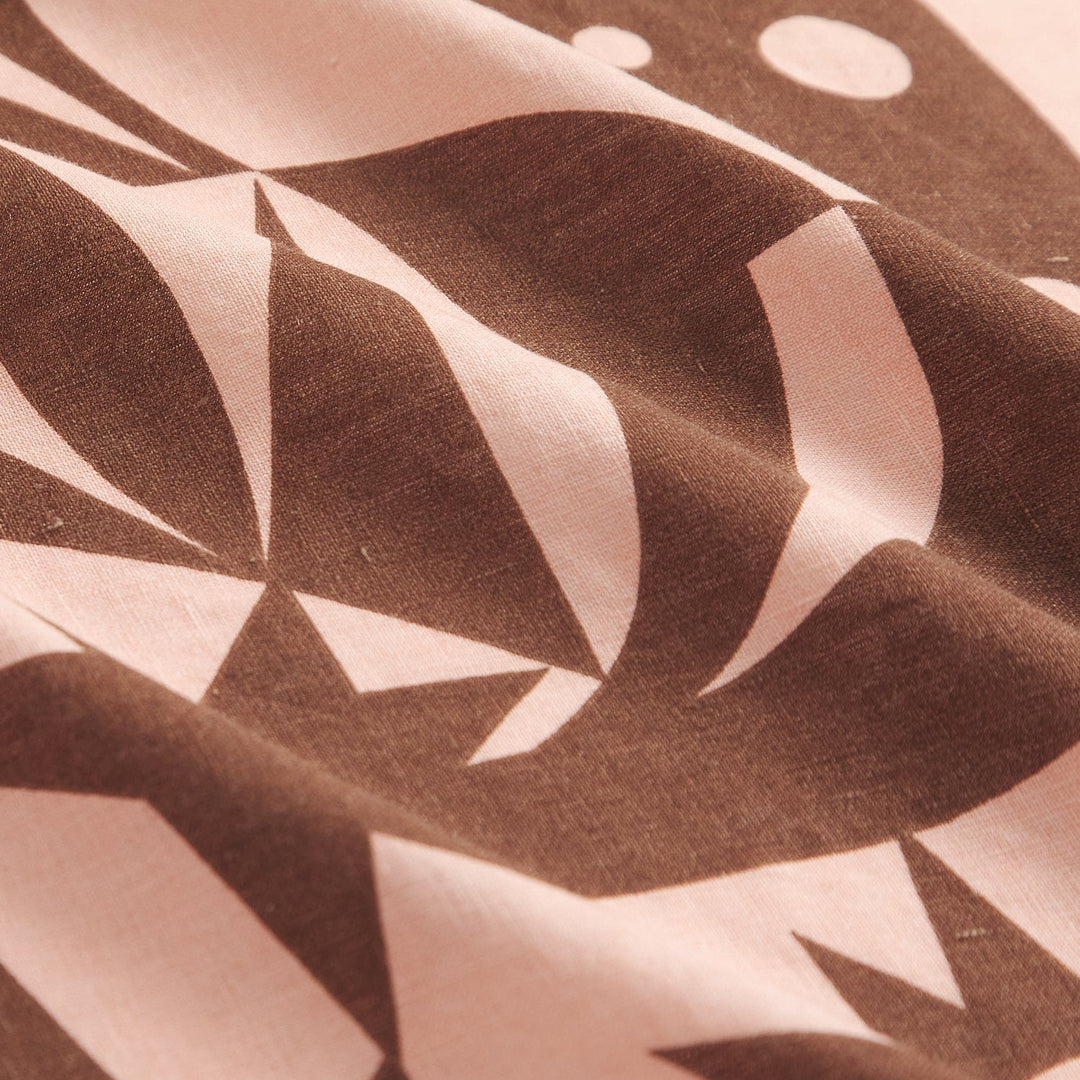 Sage x Clare Nora Linen Pillowcase Set - Carnelian