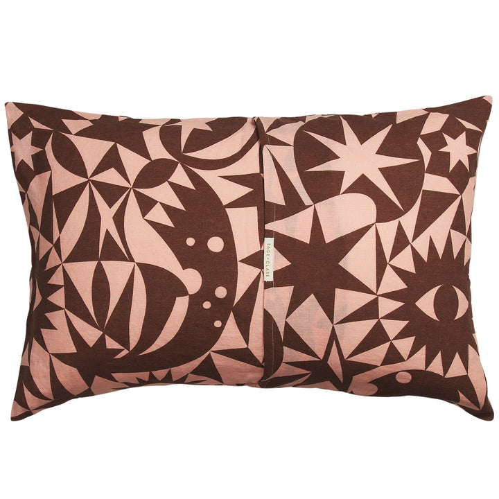 Sage x Clare Nora Linen Pillowcase Set - Carnelian