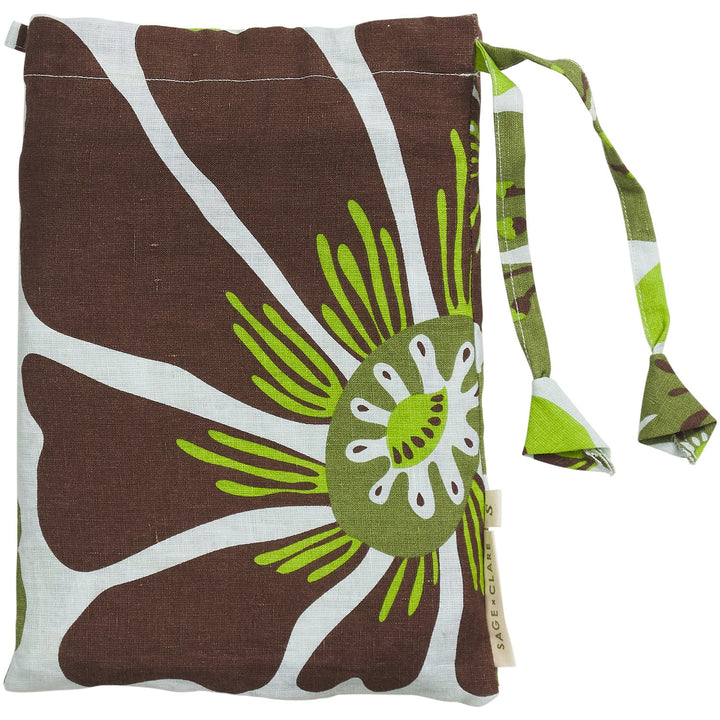 Sage x Clare Jolene Linen Pillowcase Set - Fluorite
