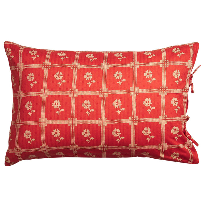 Sage x Clare Bonny Cotton Pillowcase Set - Poppy