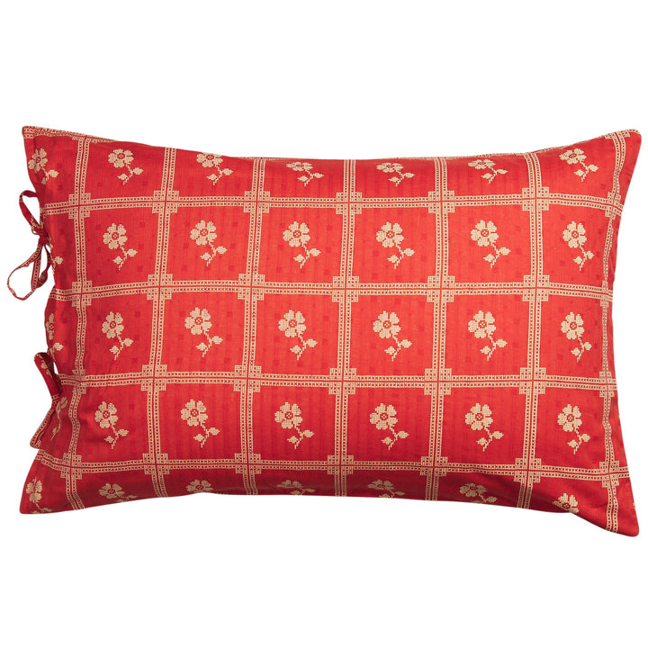 Sage x Clare Bonny Cotton Pillowcase Set - Poppy
