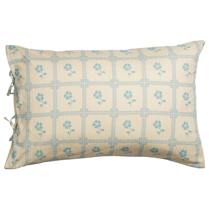 Sage x Clare Bonny Cotton Pillowcase Set - Turquoise