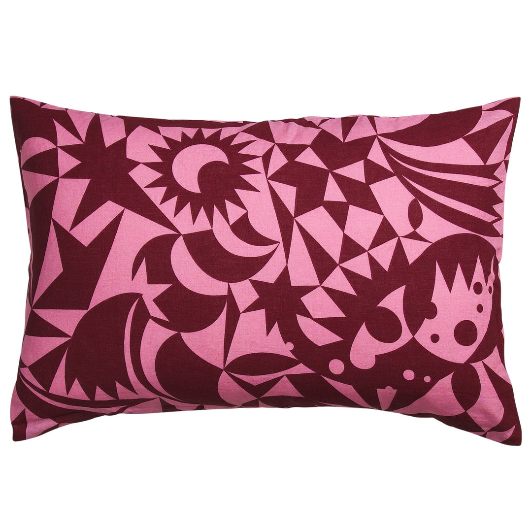 Sage x Clare Nora Linen Pillowcase Set - Dahlia