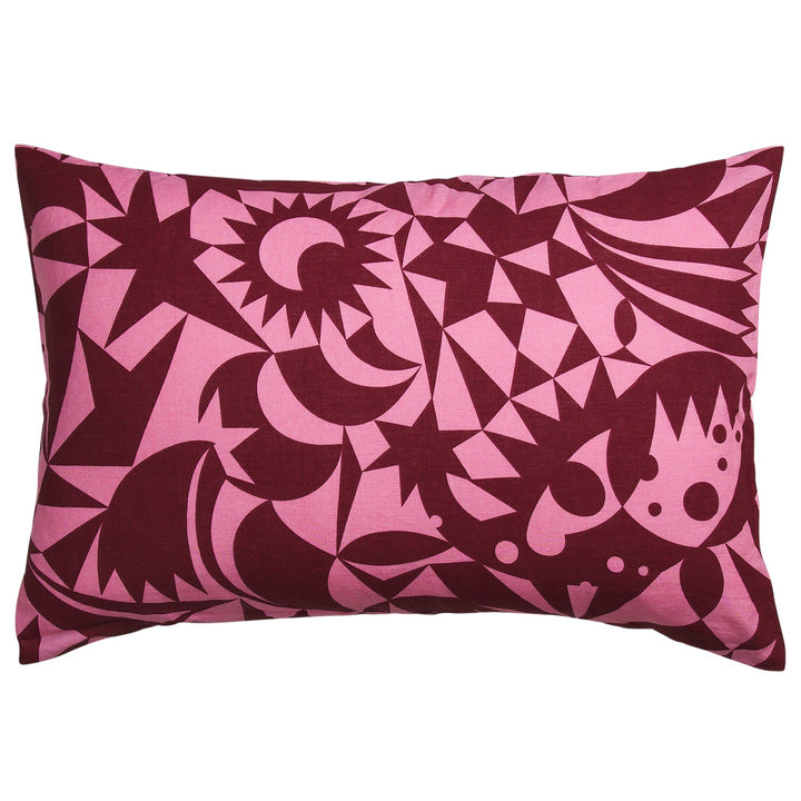 Sage x Clare Nora Linen Pillowcase Set - Dahlia