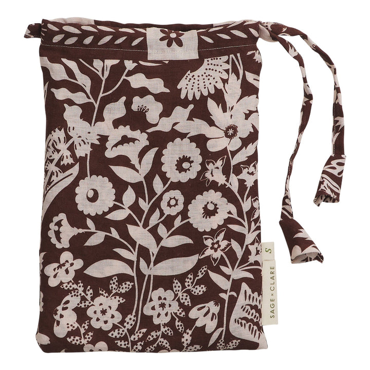 Sage x Clare Indiana Linen Pillowcase Set - Umber