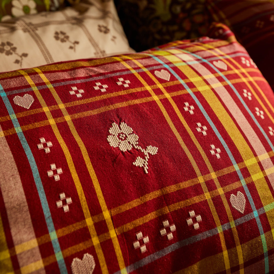 Sage x Clare Josephine Cotton Pillowcase Set - Sienna