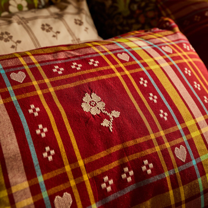 Sage x Clare Josephine Cotton Pillowcase Set - Sienna