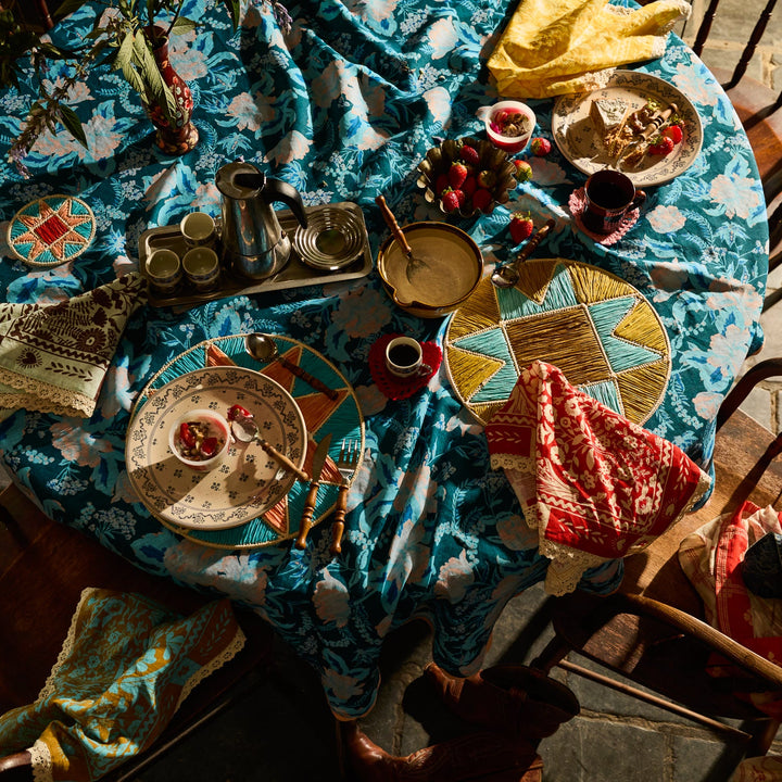 Sage x Clare Harriet Placemat - Ochre