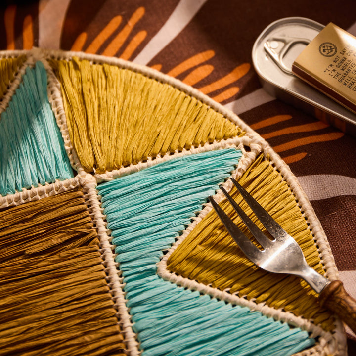 Sage x Clare Harriet Placemat - Ochre