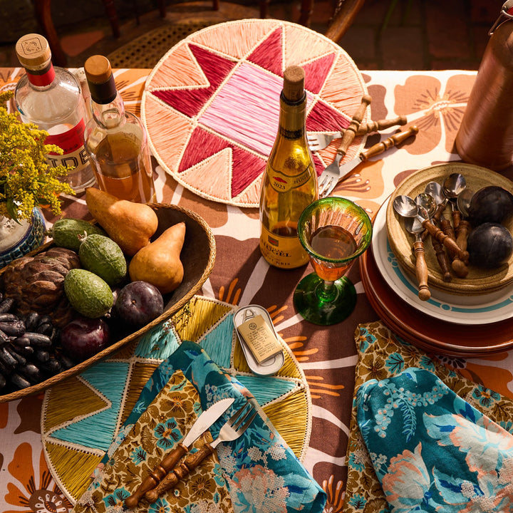 Sage x Clare Harriet Placemat - Citrine