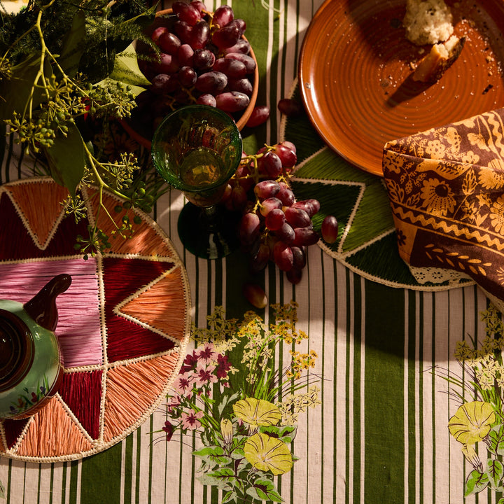 Sage x Clare Harriet Placemat - Citrine