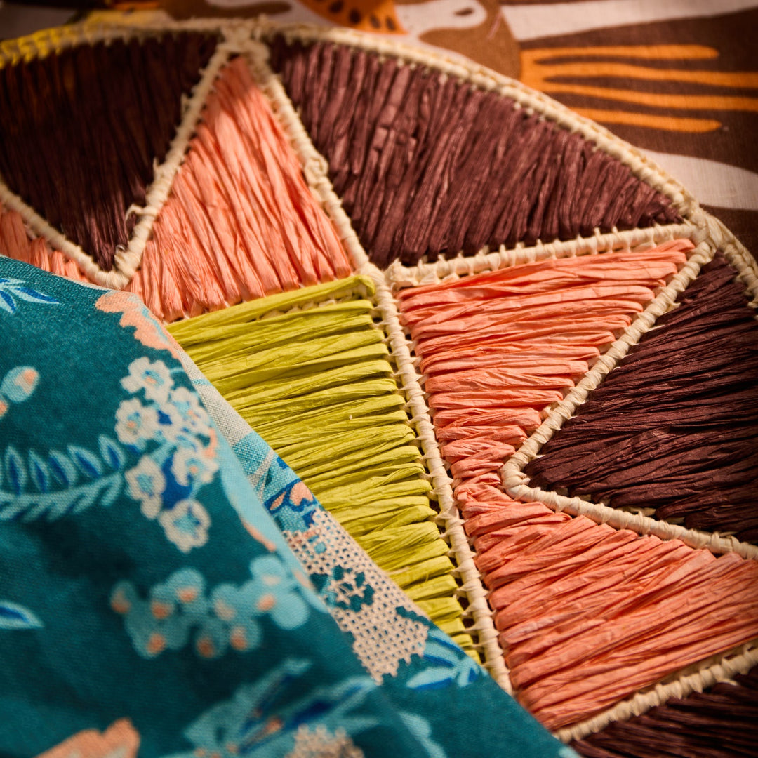 Sage x Clare Harriet Placemat - Umber