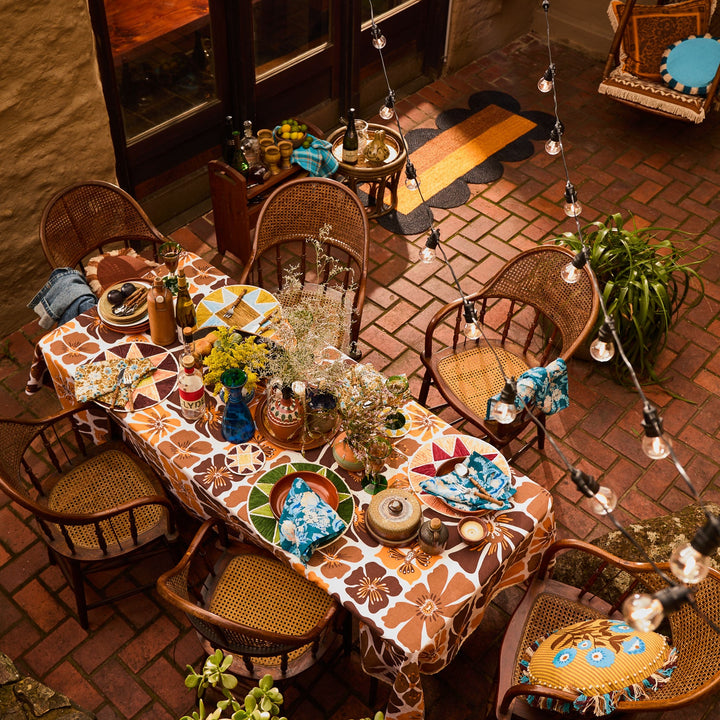Sage x Clare Harriet Placemat - Umber