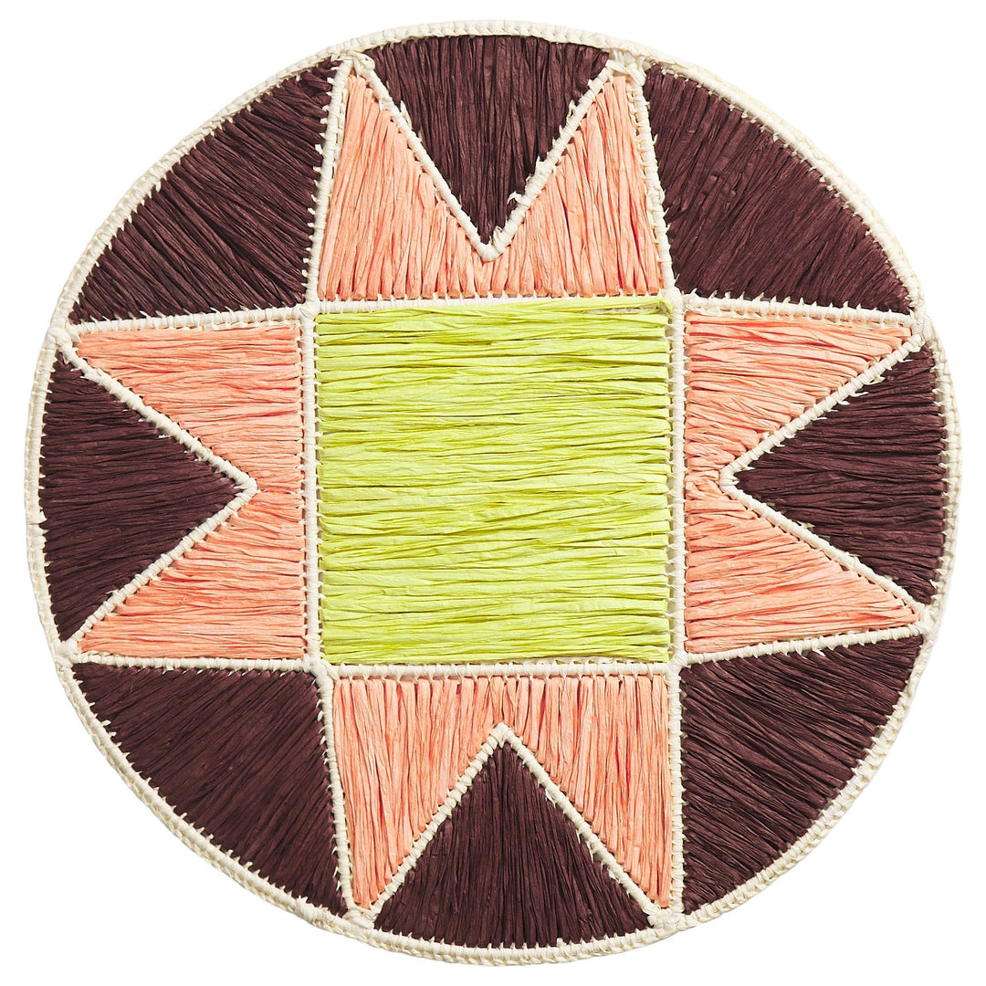 Sage x Clare Harriet Placemat - Umber
