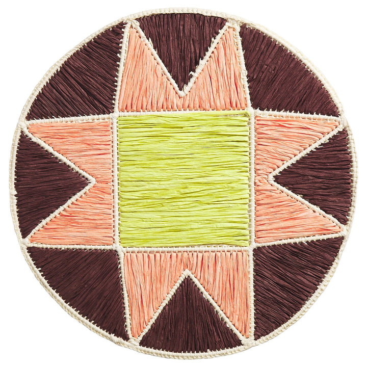 Sage x Clare Harriet Placemat - Umber