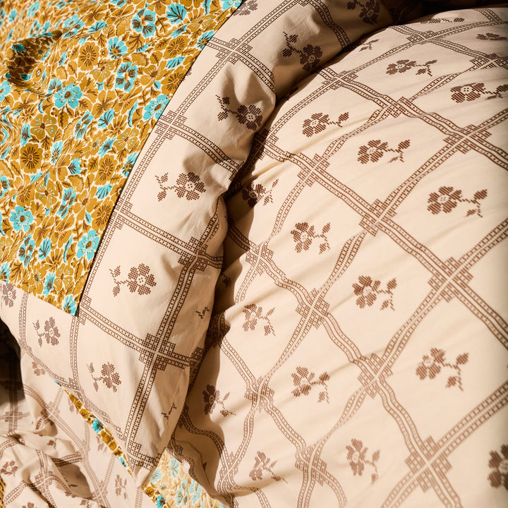 Sage x Clare Bonny Cotton Quilt Cover