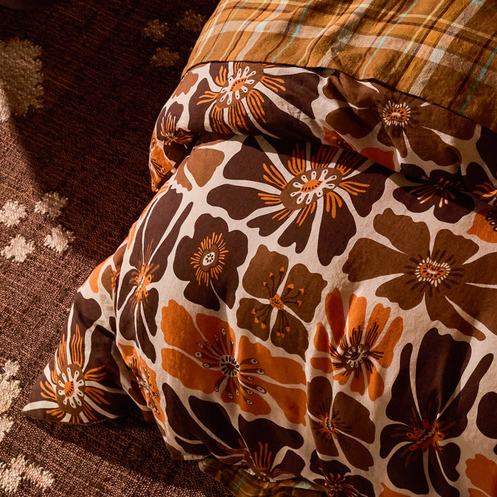 Sage x Clare Jolene Linen Quilt Cover - Ecru