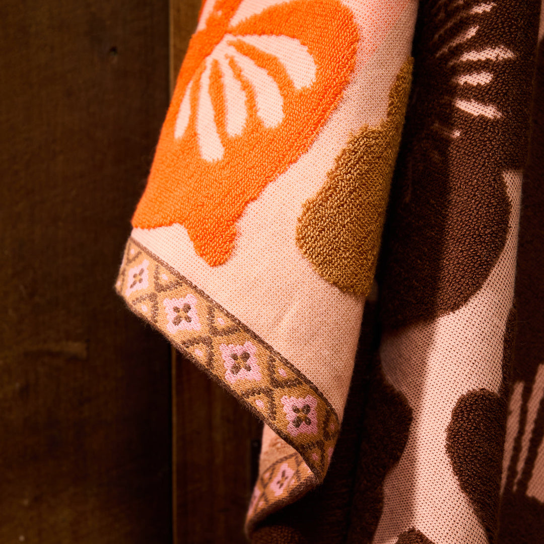 Sage x Clare Jolene Bath Sheet - Carnelian