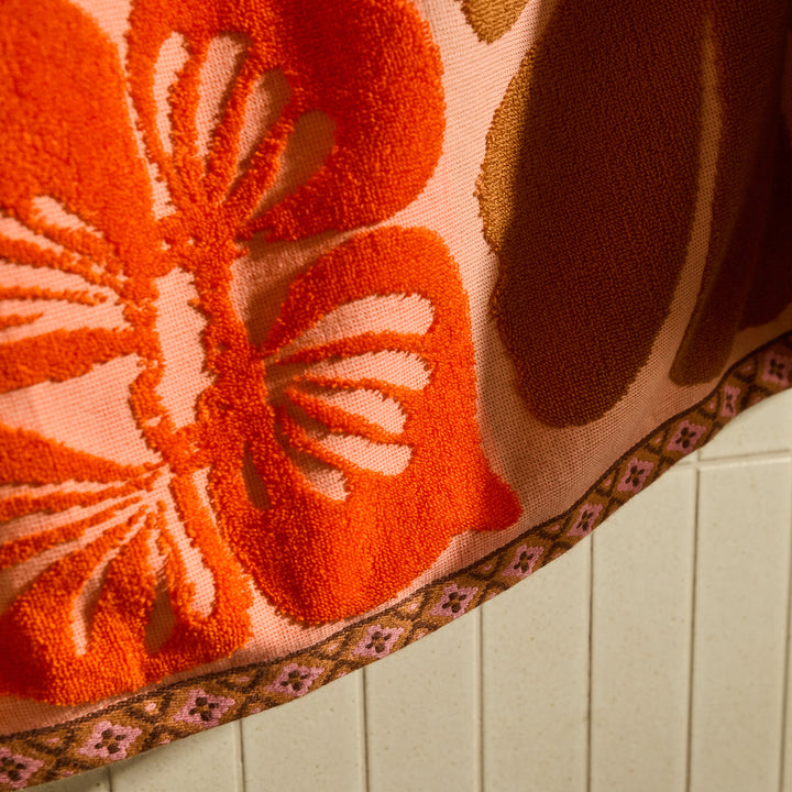 Sage x Clare Jolene Bath Sheet - Carnelian