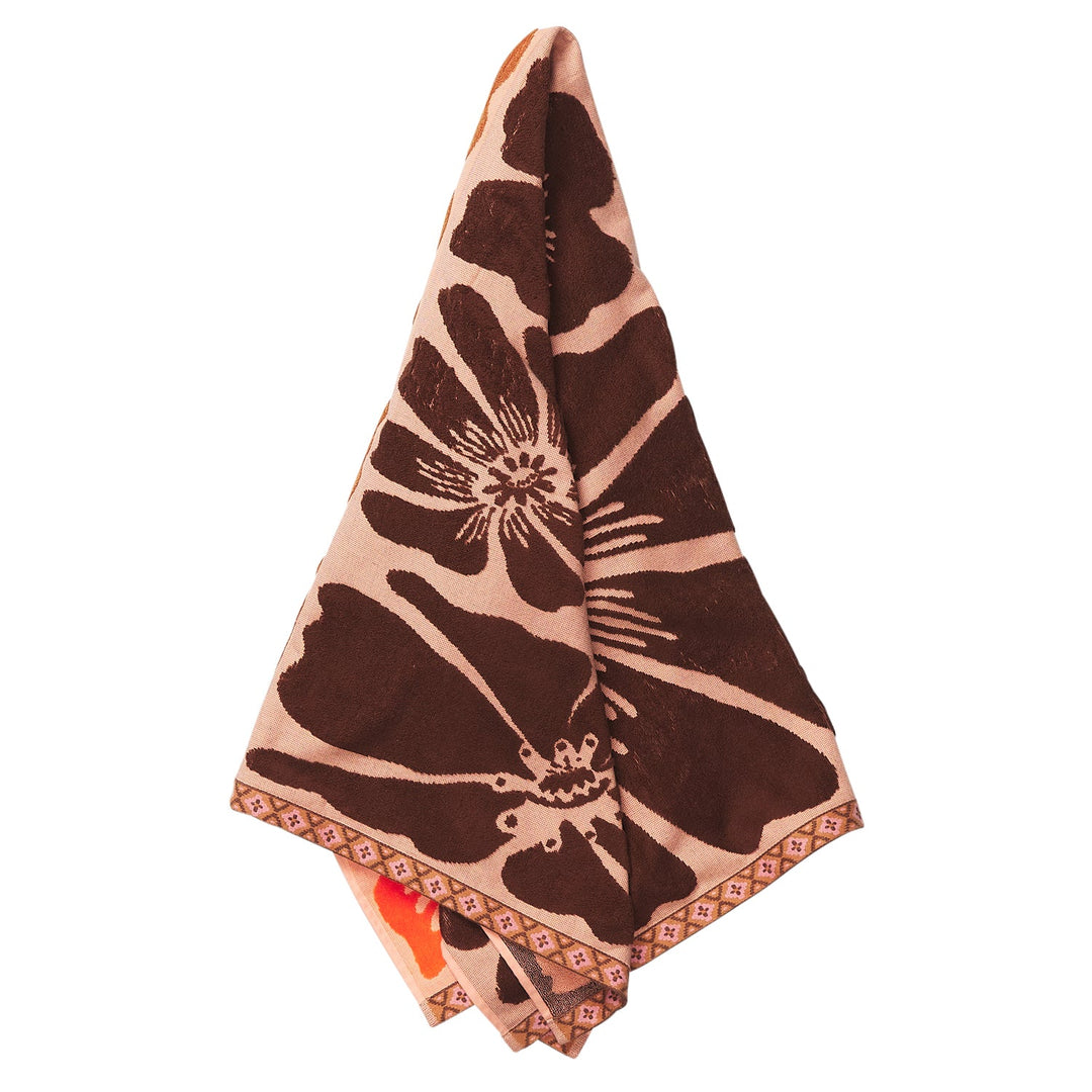 Sage x Clare Jolene Bath Sheet - Carnelian
