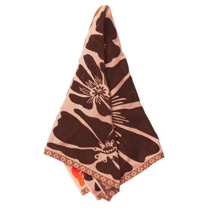 Sage x Clare Jolene Bath Sheet - Carnelian