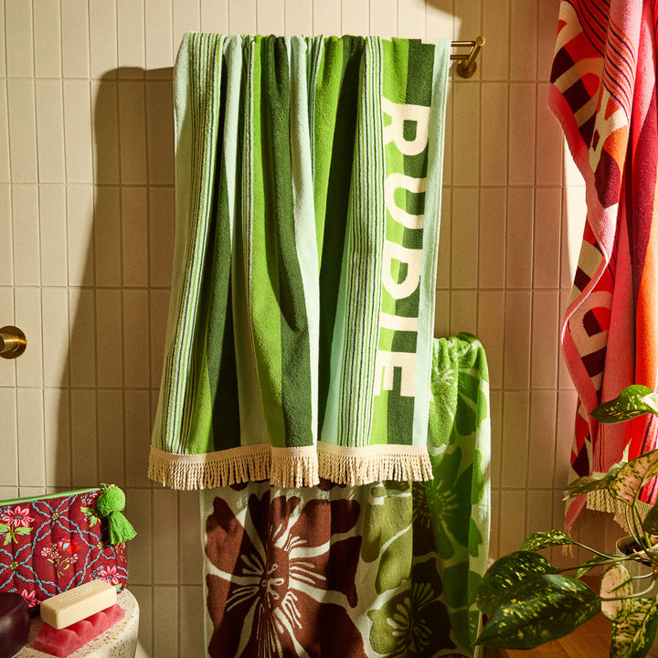 Sage x Clare June Nudie Bath Sheet - Fluorite