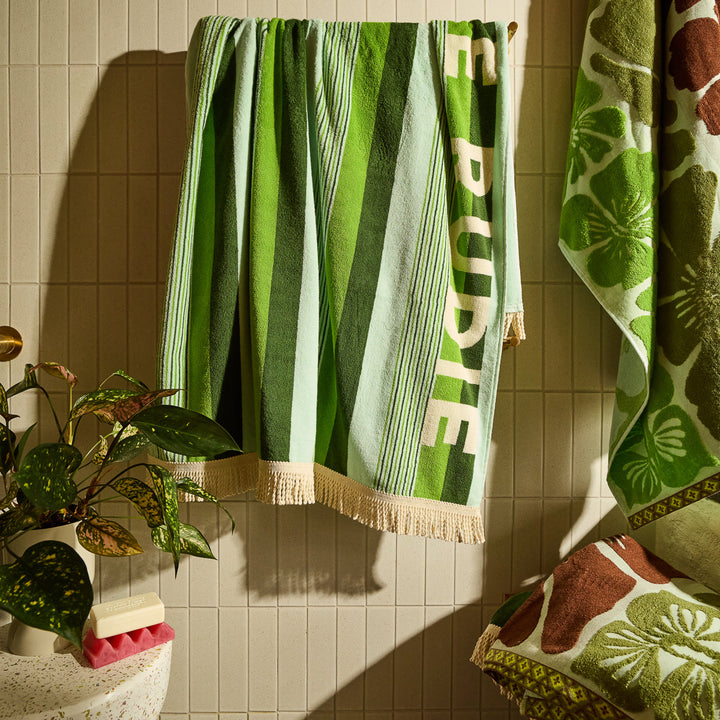 Sage x Clare June Nudie Bath Sheet - Fluorite